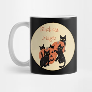 Black Cat Magic Mug